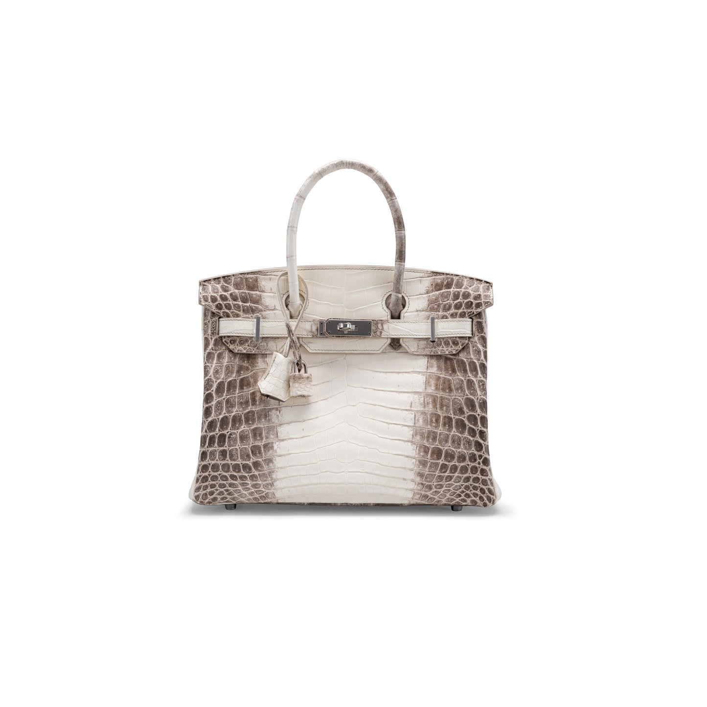 A MATTE HIMALAYA NILOTICUS CROCODILE BIRKIN 30 WITH PALLADIUM HARDWARE