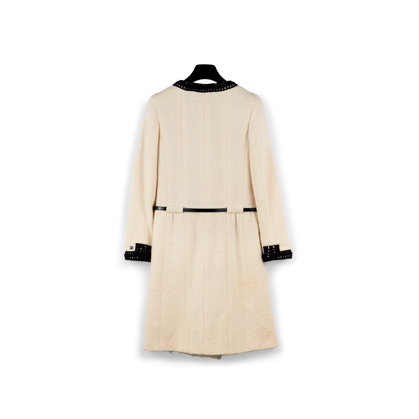 CHANEL 2000 RUNWAY COAT DRESS LAGERFELD DESIGNED