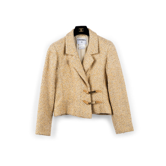 CHANEL GOLDEN TWEED JACKET