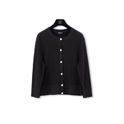 CHANEL COCO BUTTON COTTON CARDIGAN