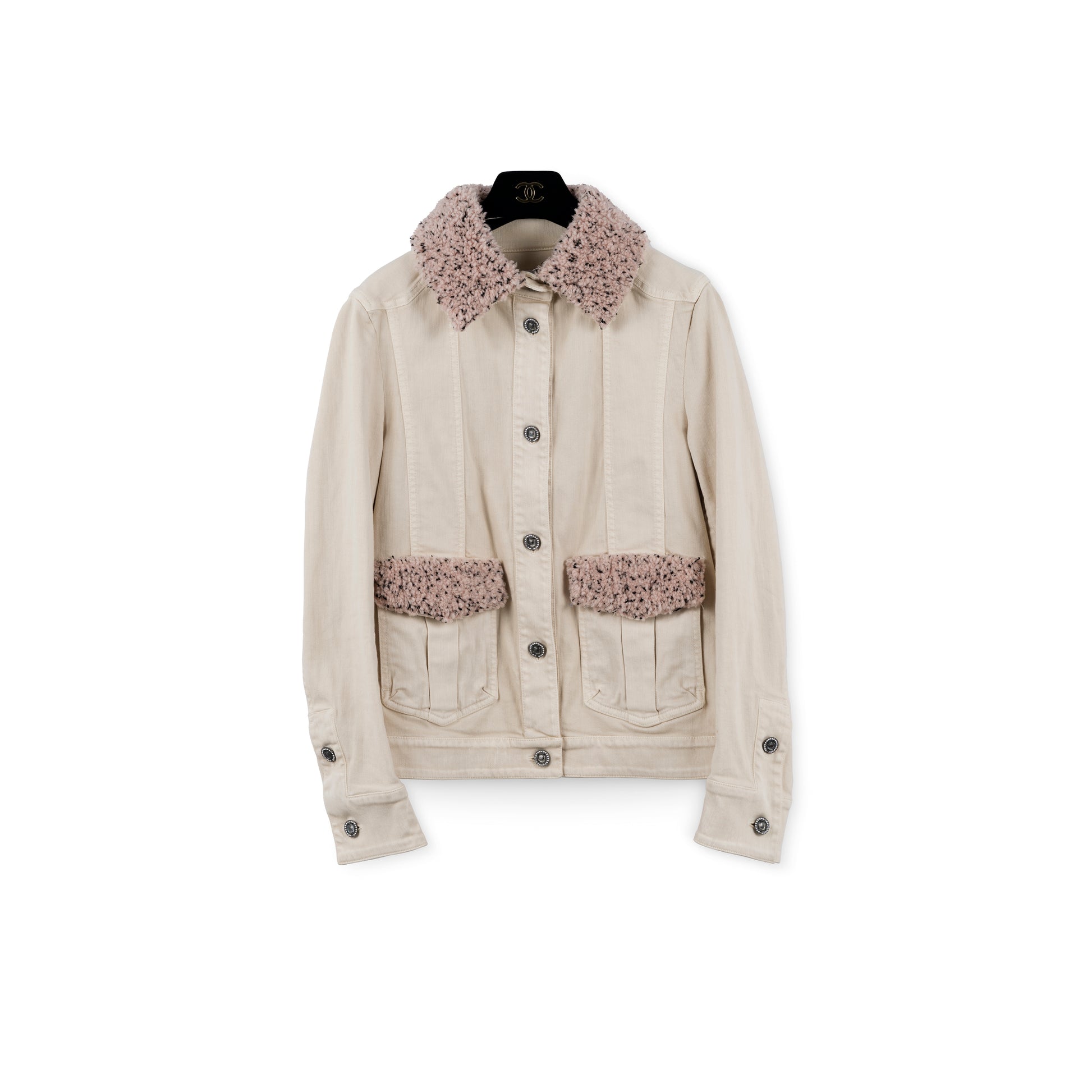 CHANEL COTTON POLYURETHANE DENIM JACKET – Ravenel Luxury Boutique